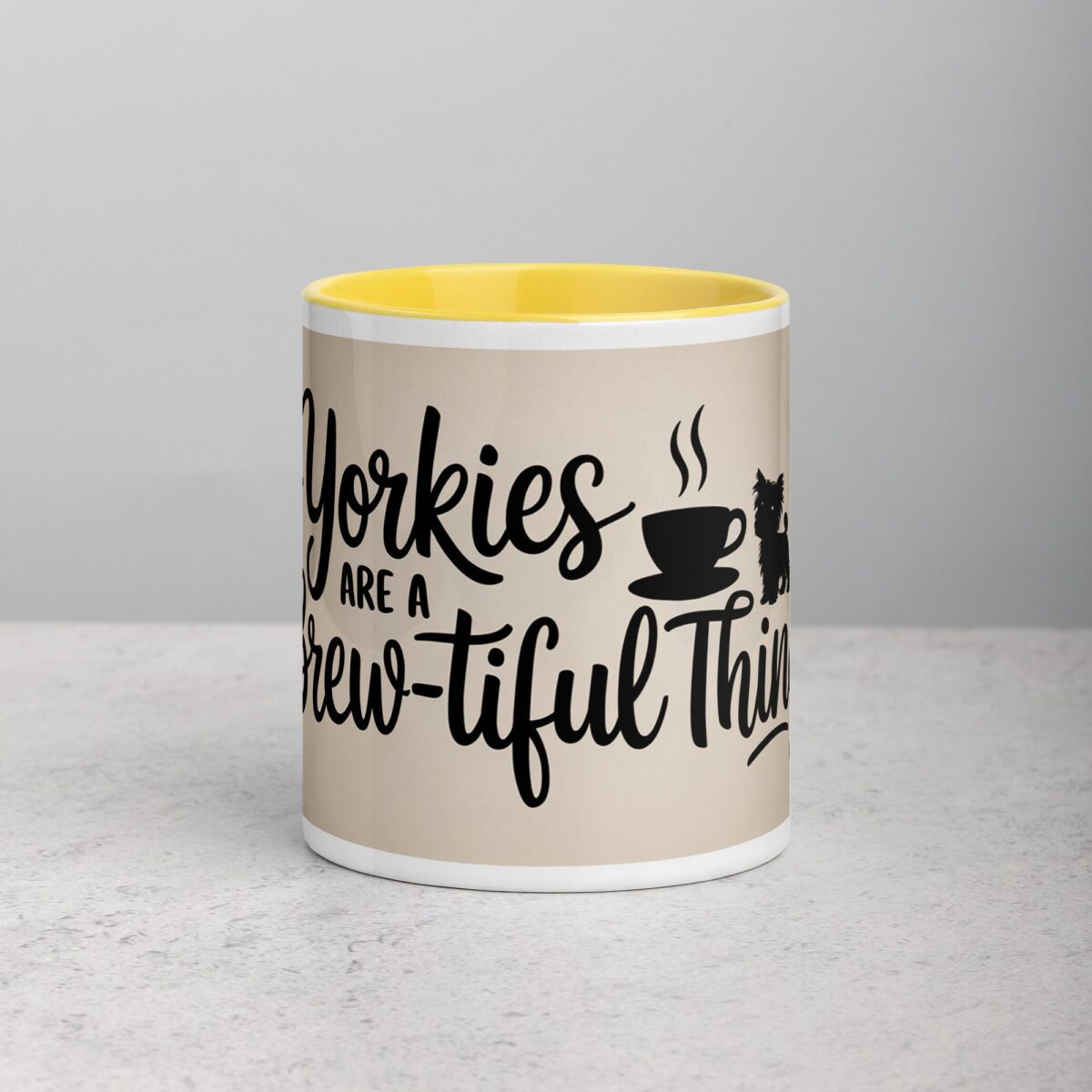 Yorkies Are a Brew-tiful Thing Coffee Mug - Image 19