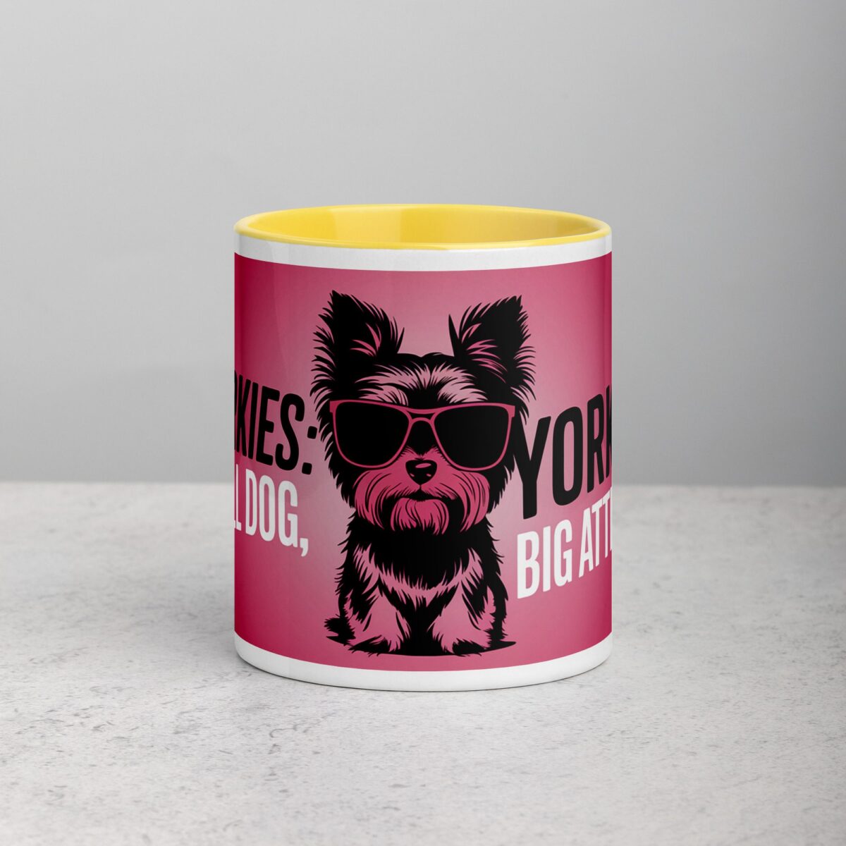 Yorkies: Small Dog, Big Attitude Coffee Mug - Image 19