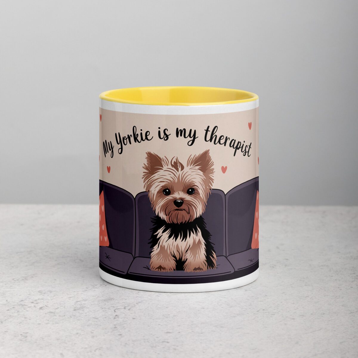 My Yorkie Is My Therapist Coffee Mug - Image 19