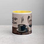 Fueled by Coffee and Yorkie Love Mug - Image 19