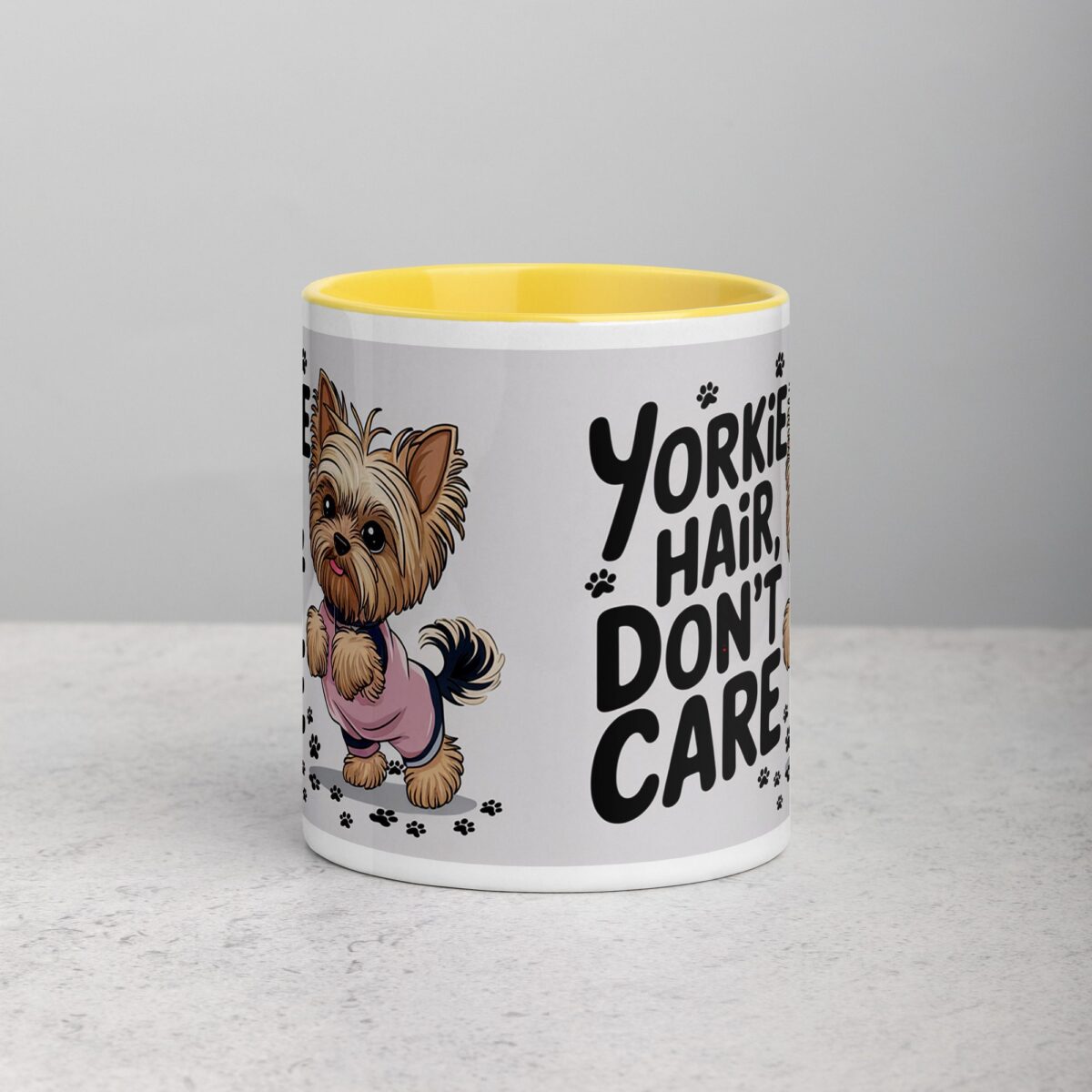 Yorkie Hair, Don’t Care Coffee Mug - Image 19