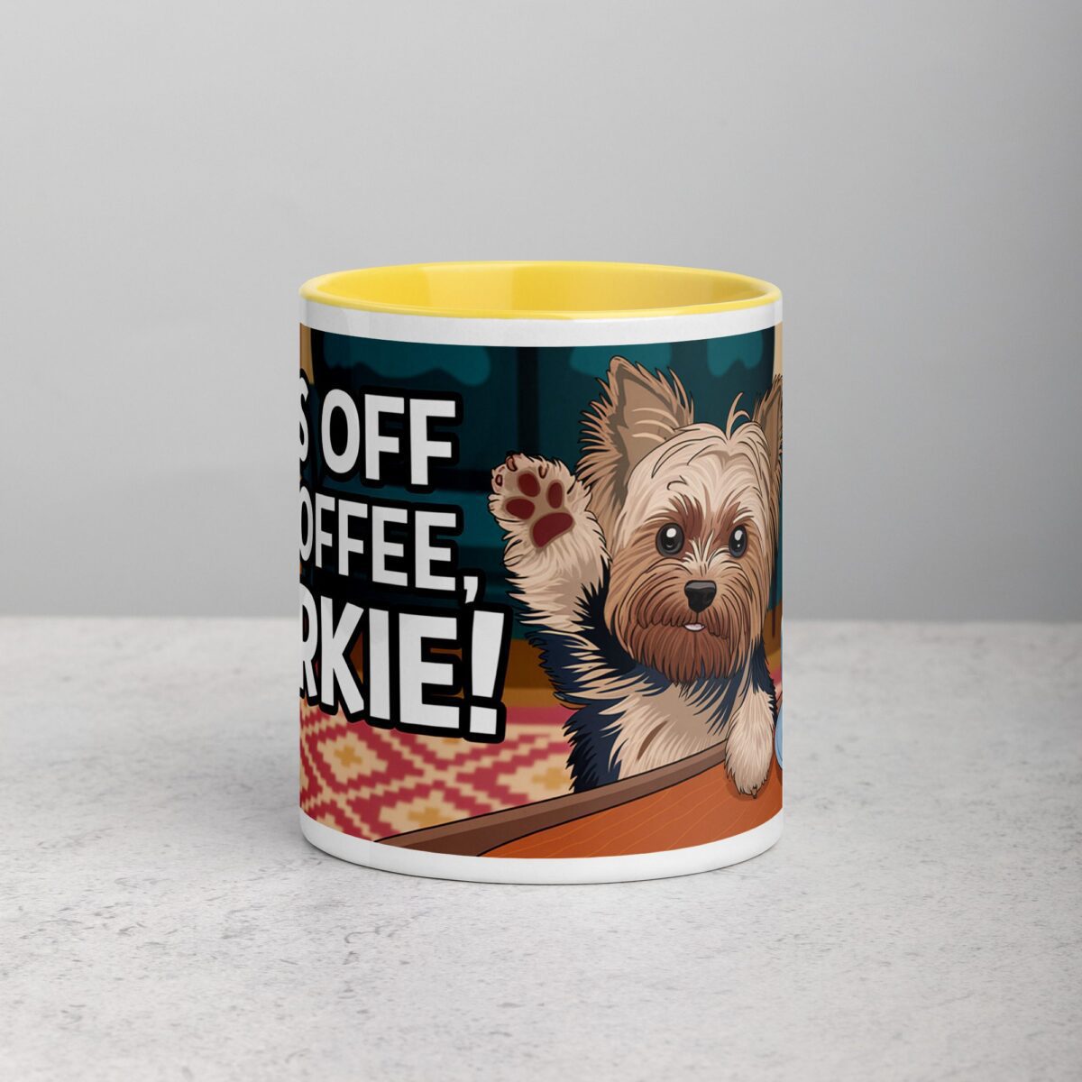 Paws Off My Coffee, Yorkie! Mug - Image 19
