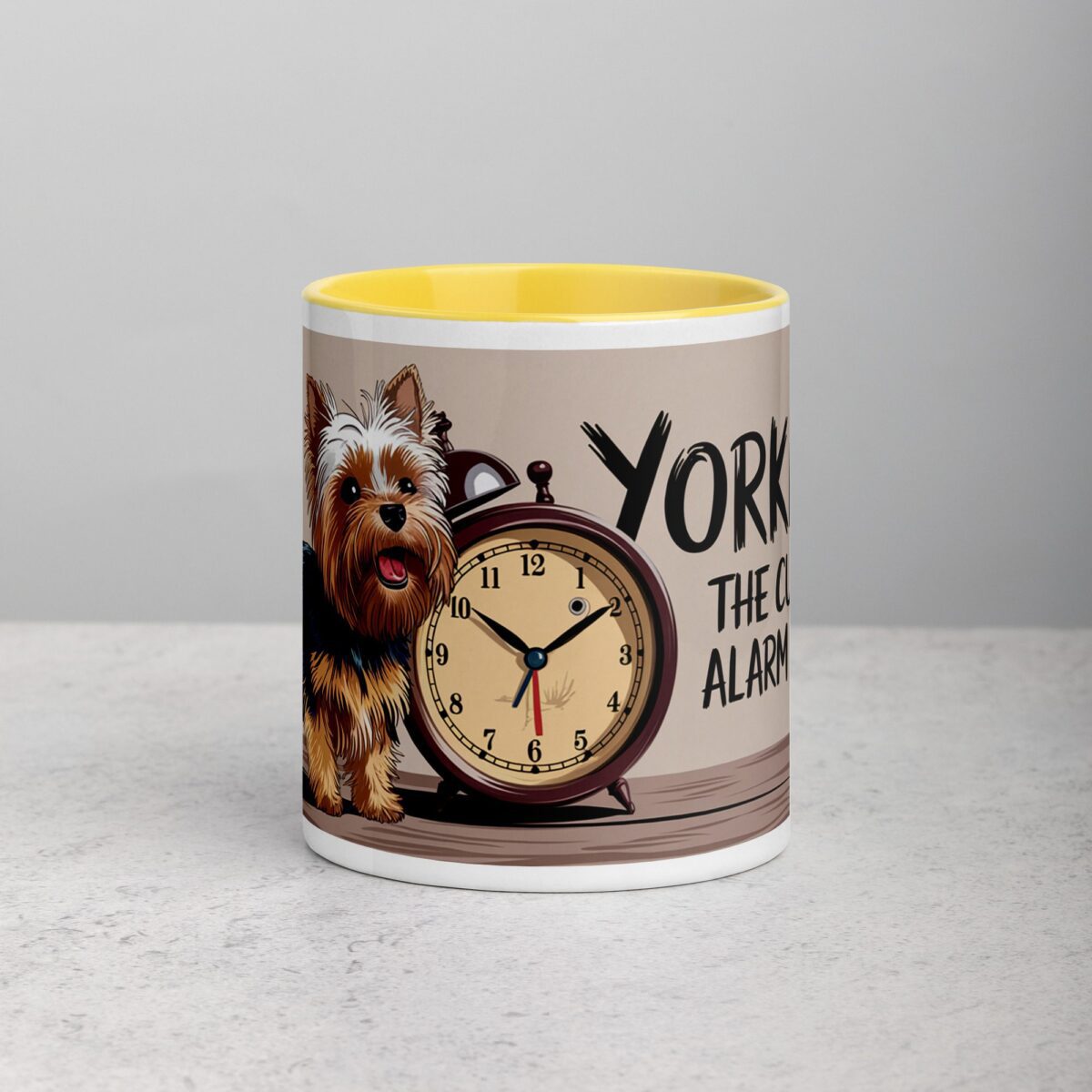 Yorkies: The Cutest Alarm Clocks Coffee Mug - Image 19