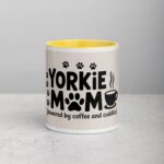 Yorkie Mom Text Coffee Mug & Tea Cup - Image 19
