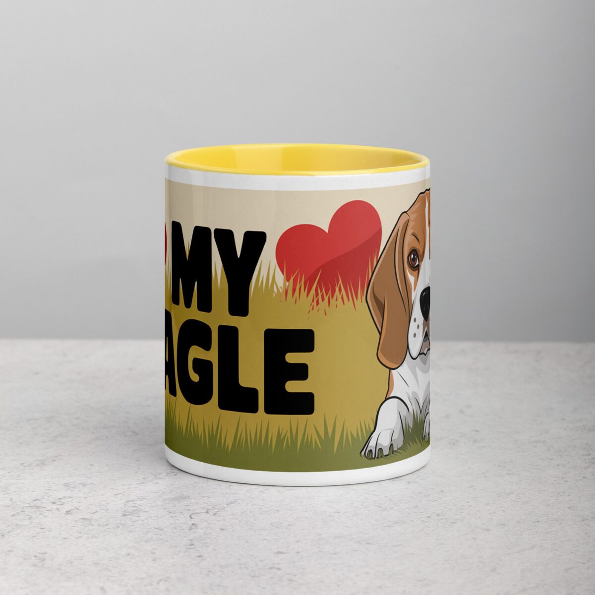 I ❤️ My Beagle Coffee Mug & Tea Cup - Image 19