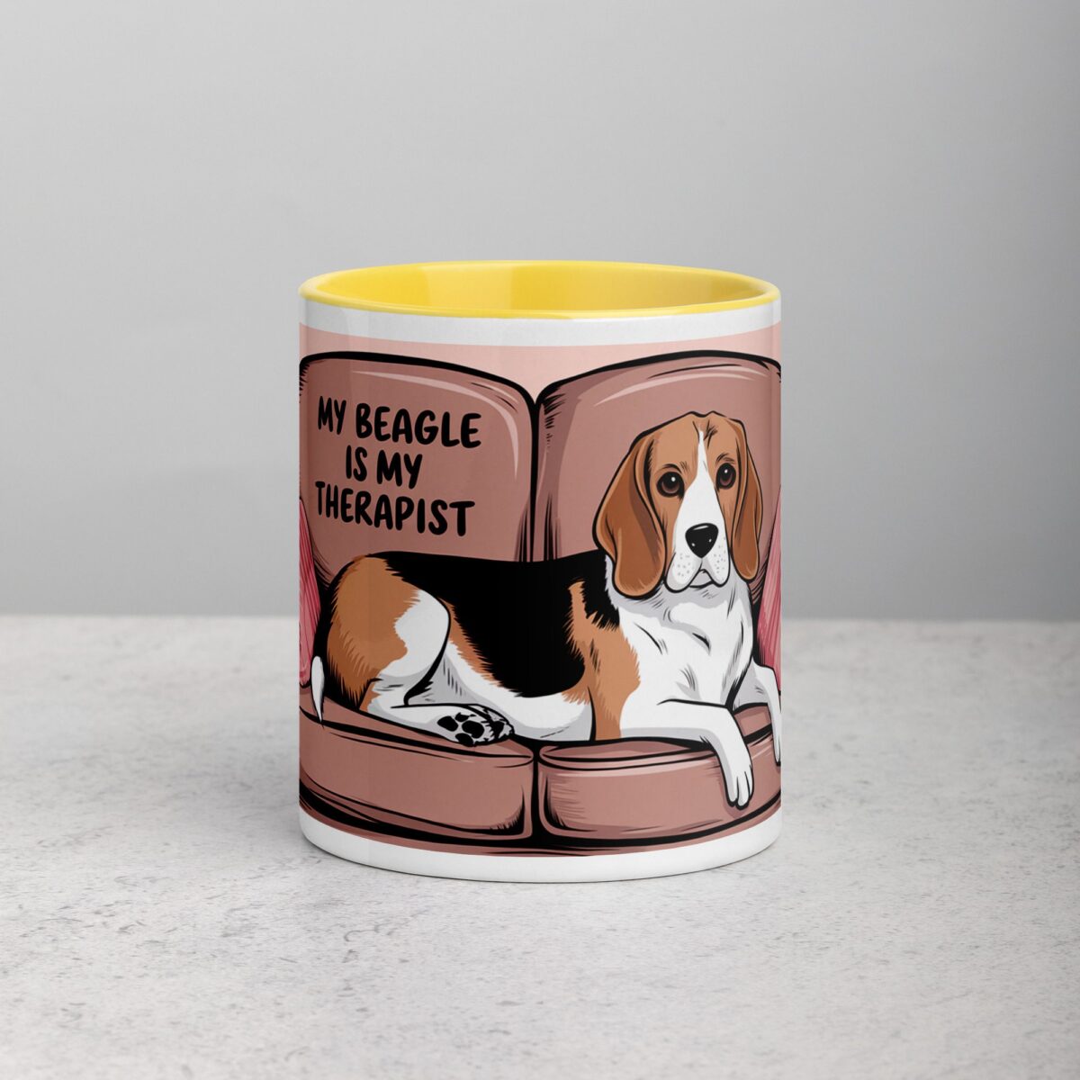My Beagle Is My Therapist Coffee Mug & Tea Mug - Image 19