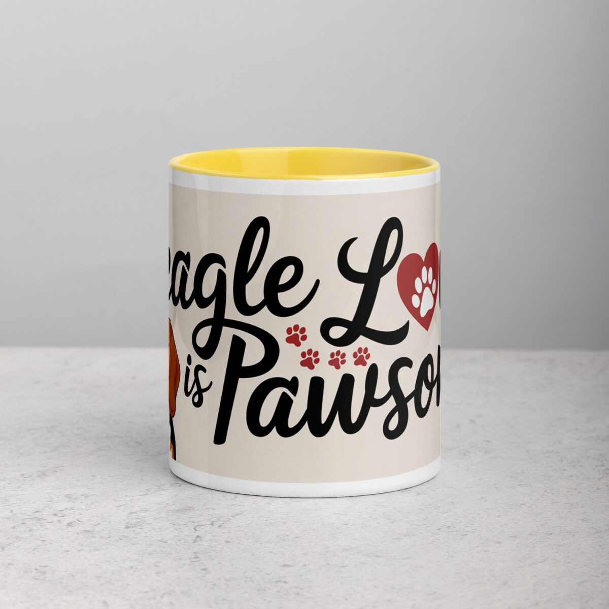 Beagle Love Is Pawsome Coffee Mug - Image 19