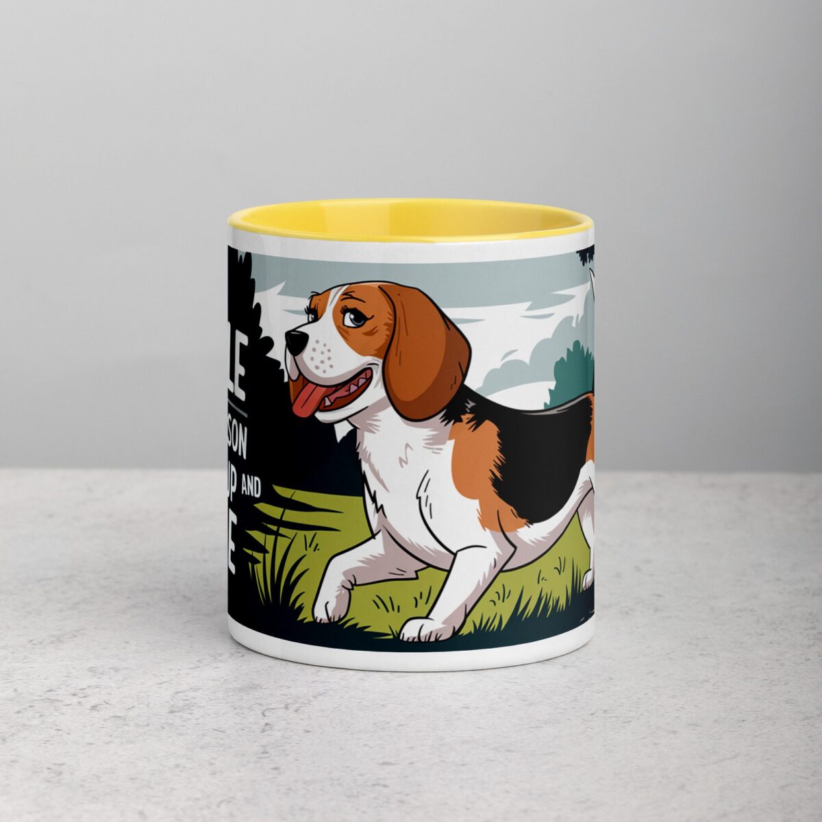 My Beagle Is the Reason I Wake Up (and Smile) Coffee Mug - Image 19