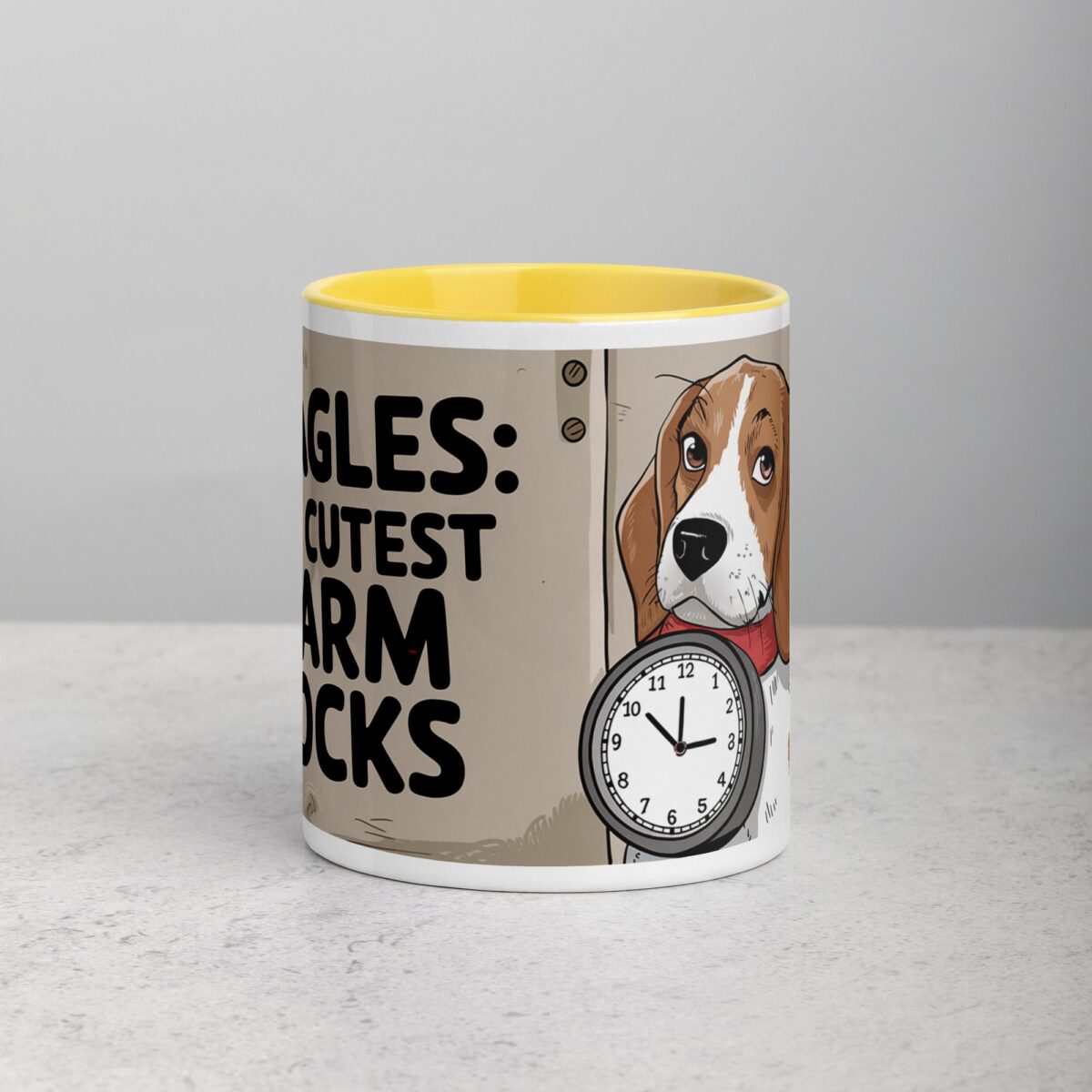 Beagles: The Cutest Alarm Clocks Coffee Mug - Image 19