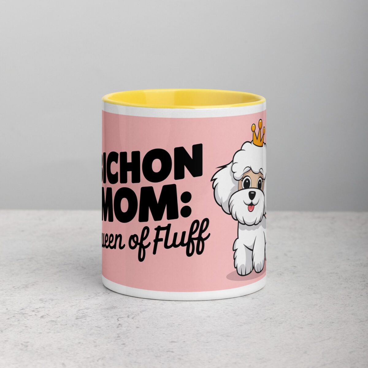 Bichon Mom: Queen of Fluff Coffee Mug - Image 19