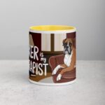 My Boxer Is My Therapist Coffee Mug - Image 19
