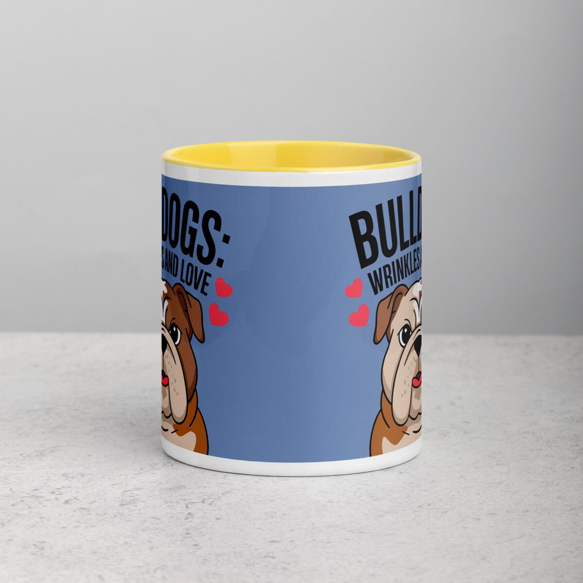 Bulldogs: Wrinkles and Love Coffee Mug - Image 19