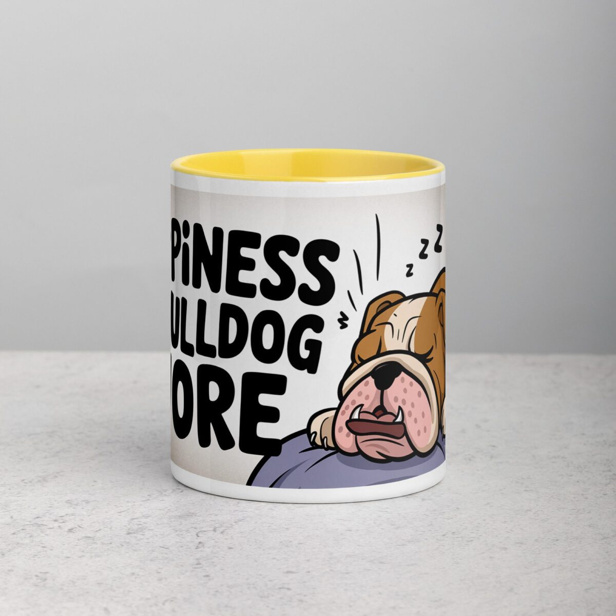 Happiness Is a Bulldog Snore Coffee Mug - Image 19