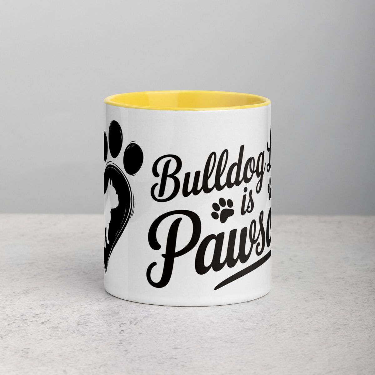 Bulldog Love Is Pawsome Coffee Mug - Image 19