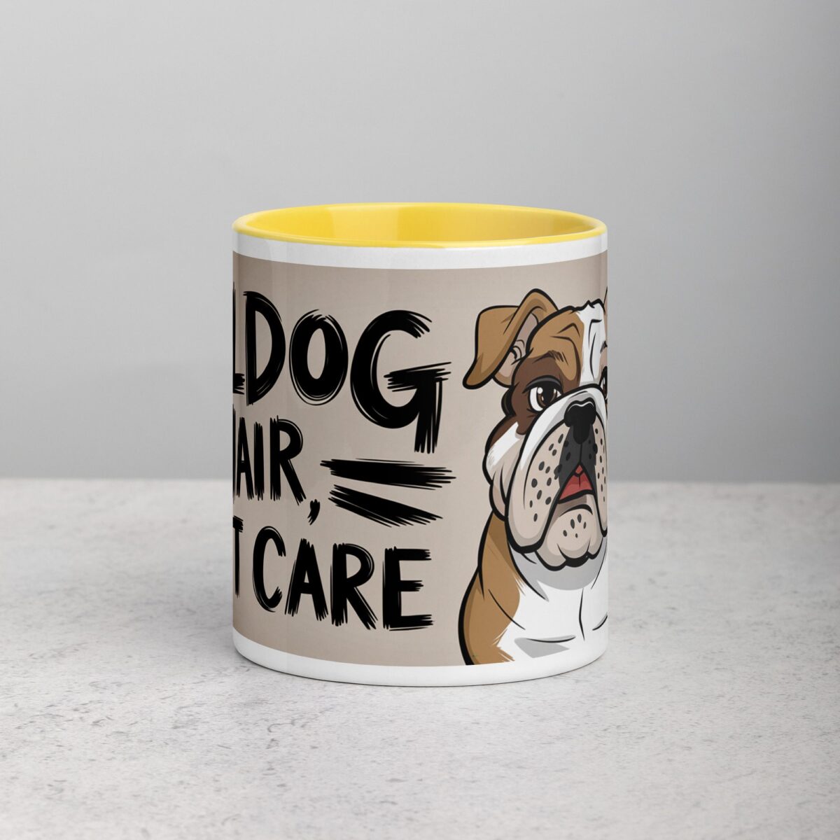 Bulldog Hair, Don’t Care Coffee Mug - Image 19