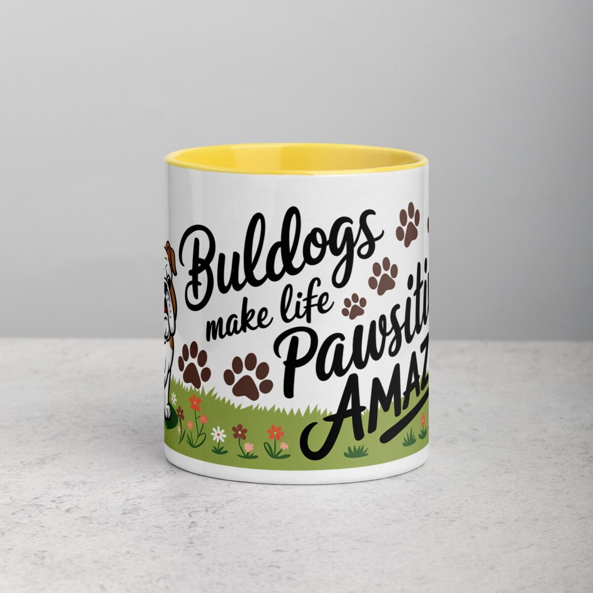 Bulldogs Make Life Pawsitively Amazing Coffee Mug - Image 19