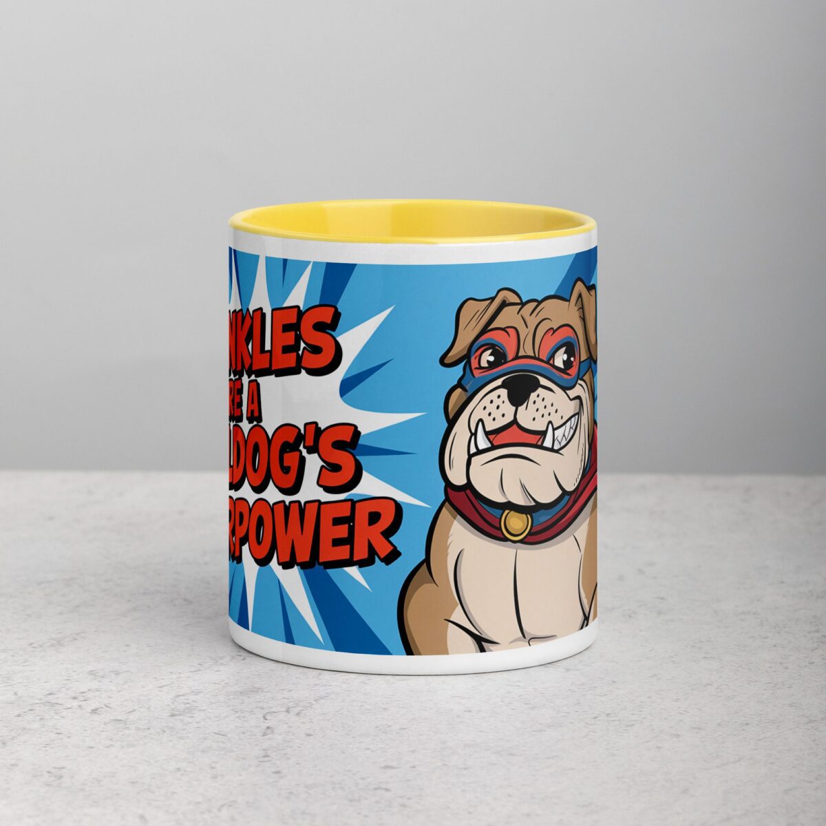 Wrinkles Are a Bulldog’s Superpower Coffee Mug - Image 19