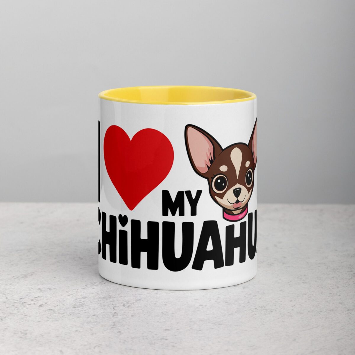 I ❤️ My Chihuahua Coffee Mug & Tea Cup - Image 19