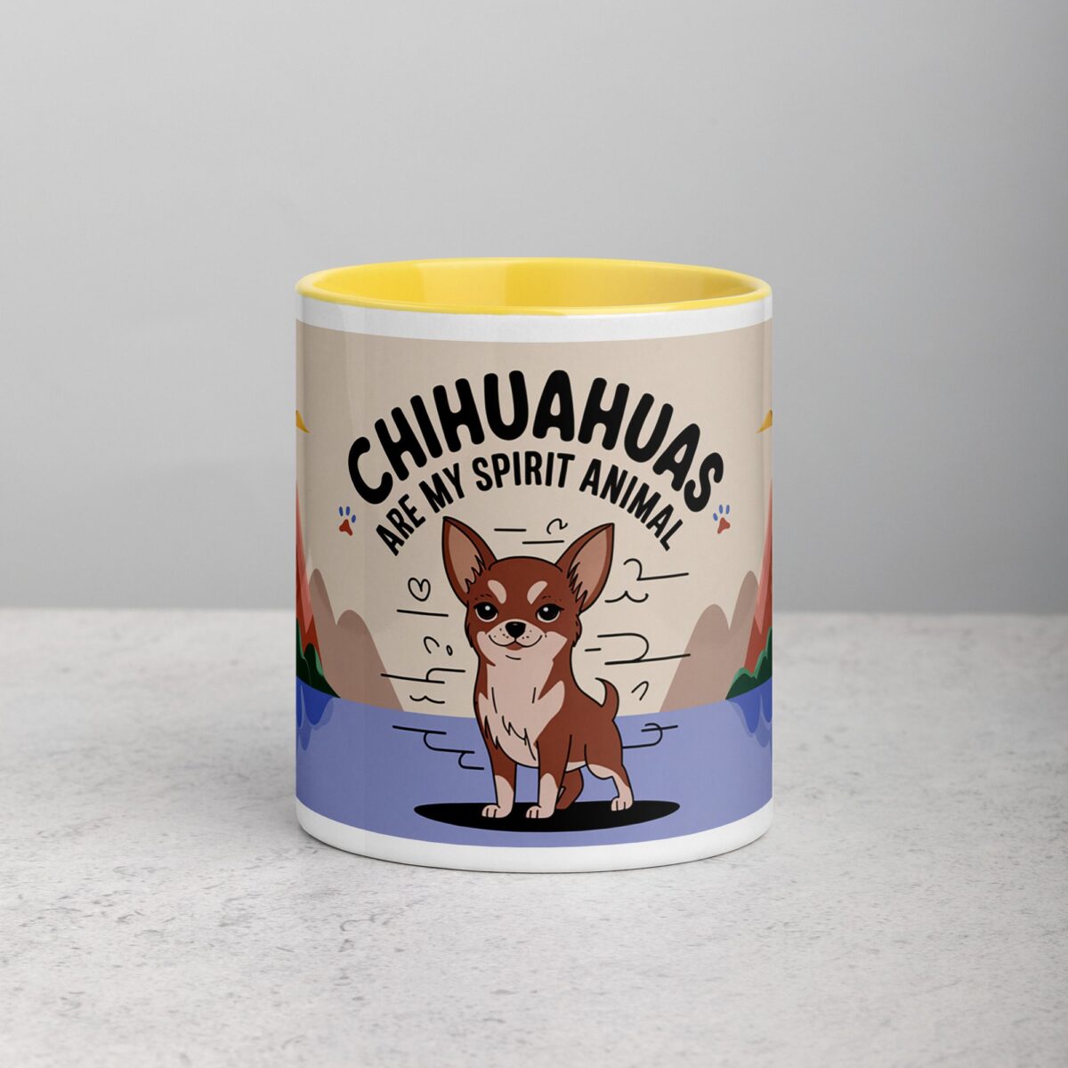 Chihuahuas Are My Spirit Animal Coffee Mug - Image 19