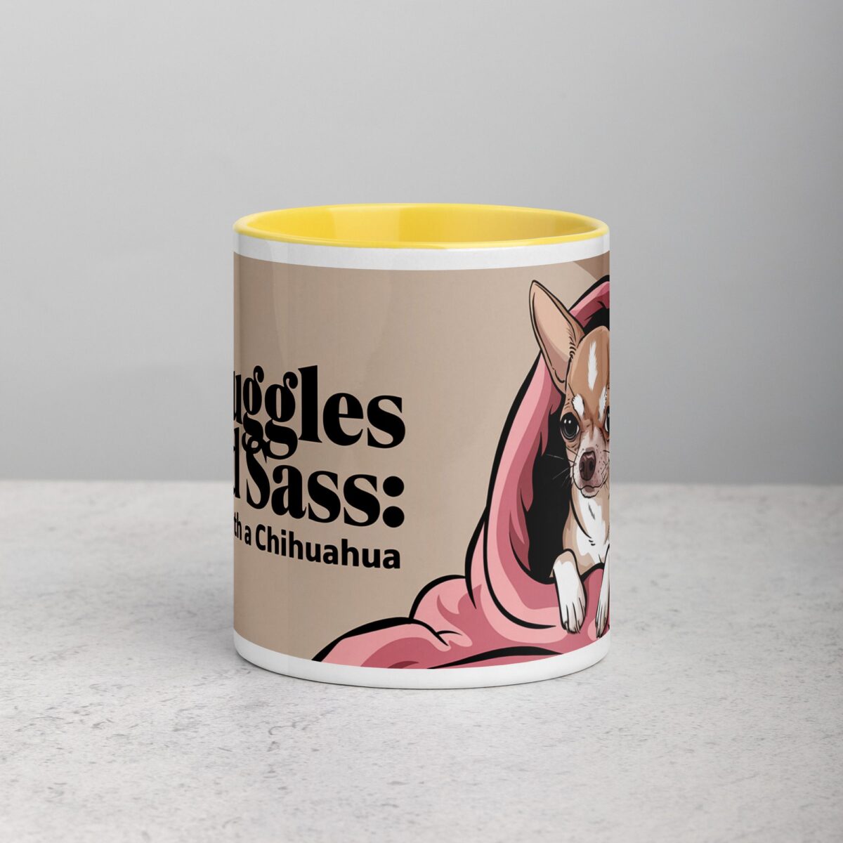 Snuggles and Sass: Life with a Chihuahua Coffee Mug - Image 19