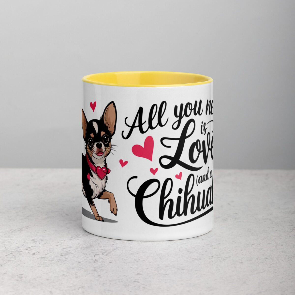 All You Need Is Love (And a Chihuahua) Coffee Mug - Image 19