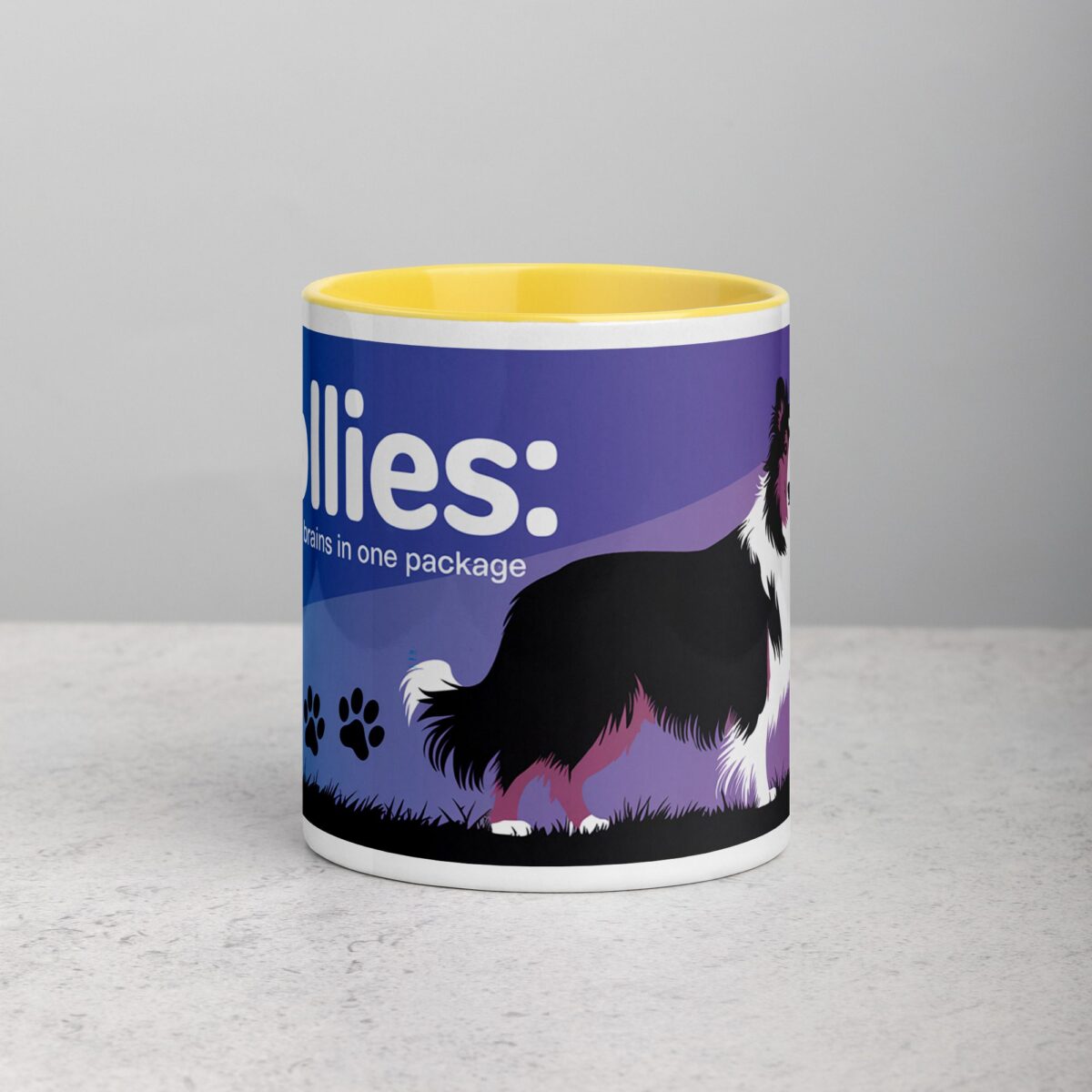 Collies: Beauty and Brains in One Package Coffee Mug - Image 19