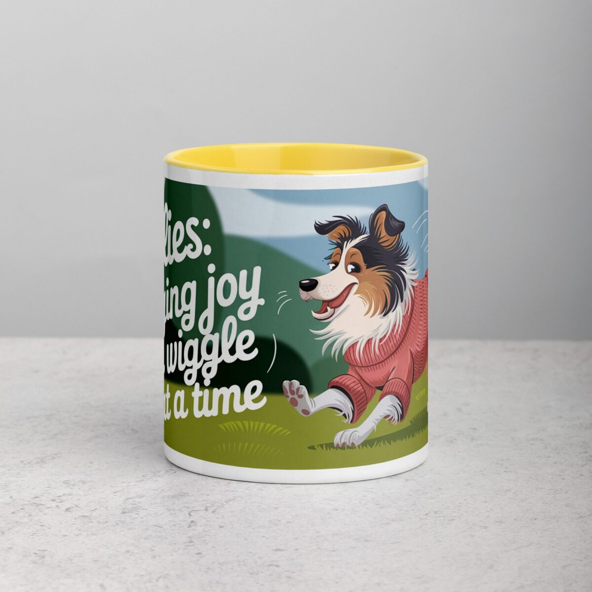 Collies: Bringing Joy One Wiggle at a Time Coffee Mug - Image 19