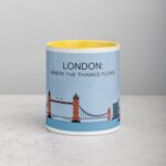 London: Where the Thames Flows Coffee Mug - Image 19