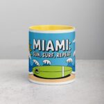 Miami: Sun, Surf, Repeat Coffee Mug - Image 19