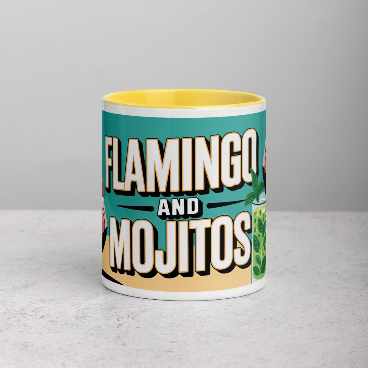 Flamingos and Mojitos Coffee Mug - Image 19