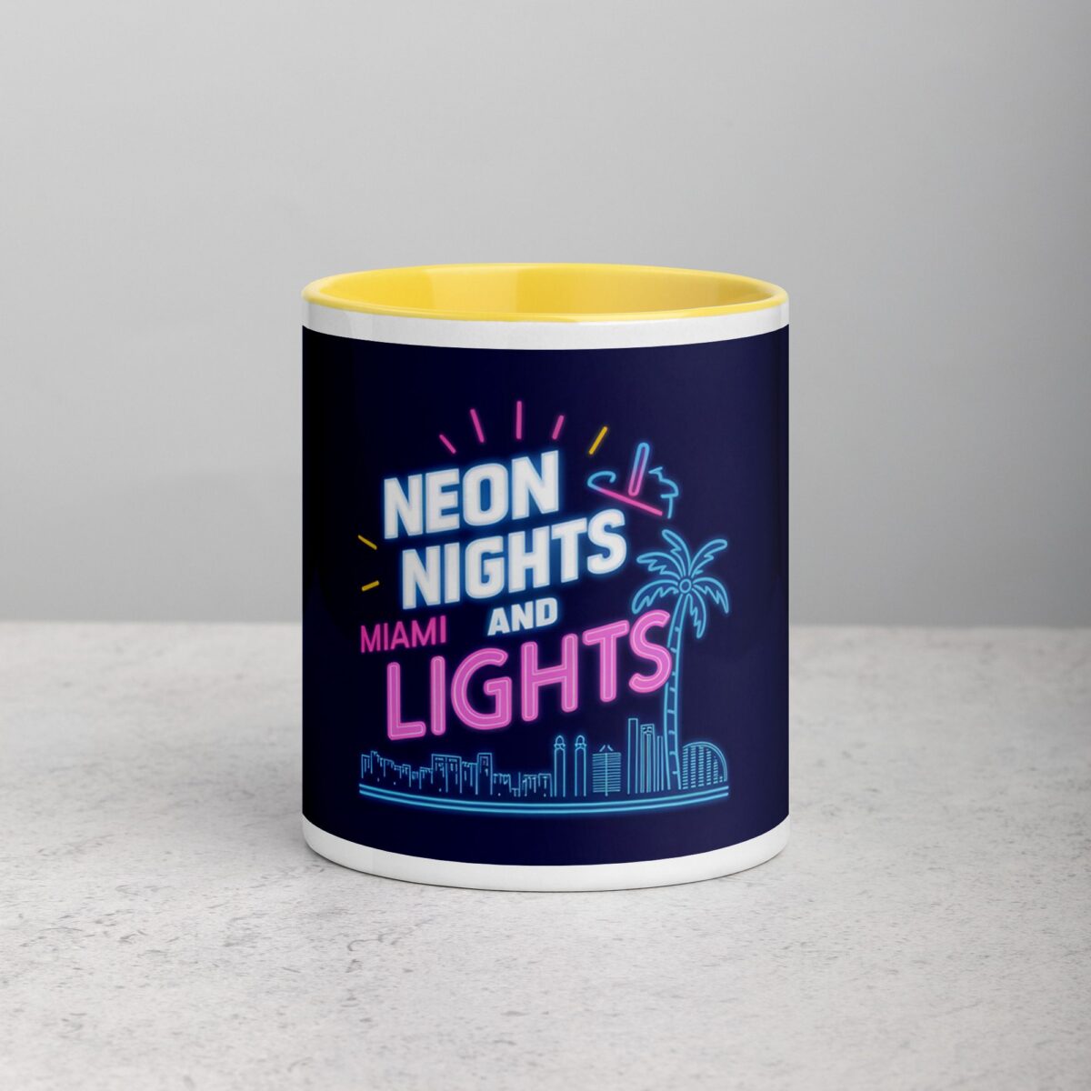 Neon Nights and Miami Lights Coffee Mug - Image 19