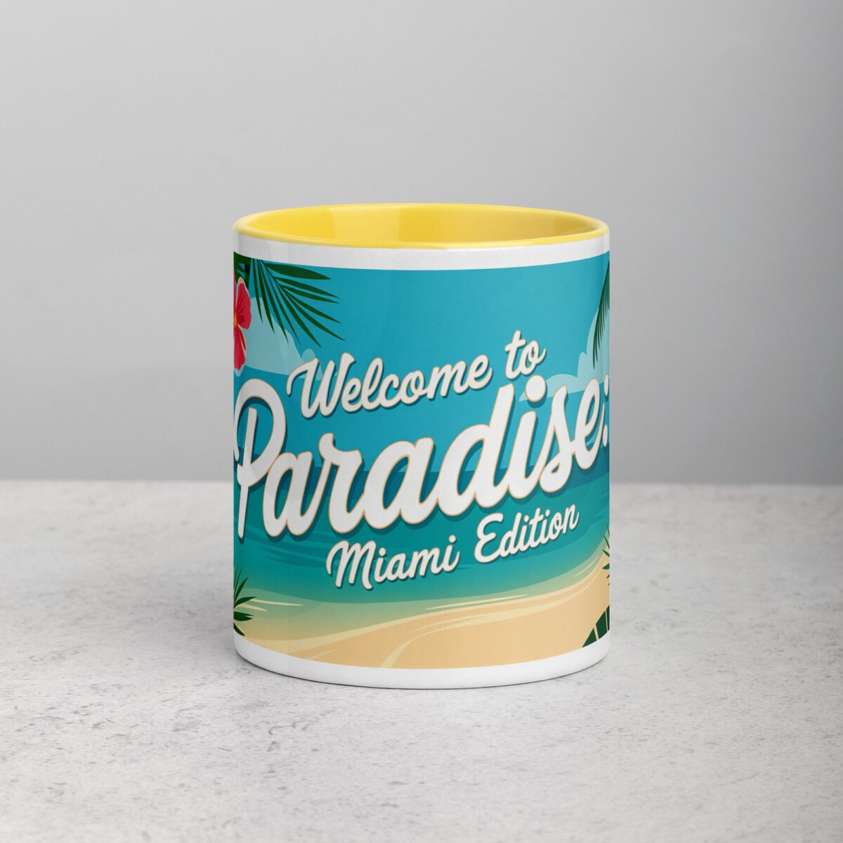 Welcome to Paradise: Miami Edition Coffee Mug - Image 19
