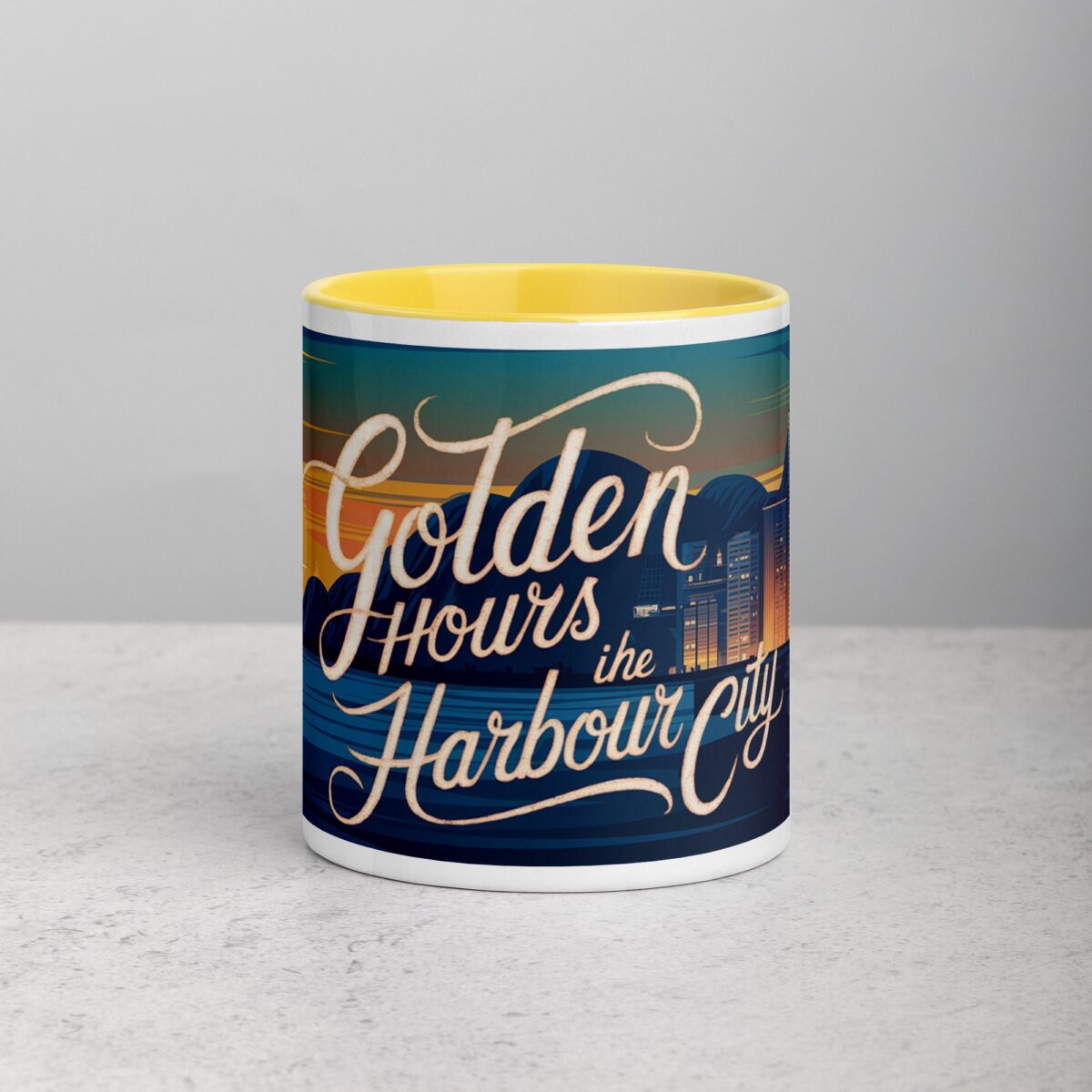 Golden Hours in the Harbour City Coffee Mug - Image 19
