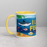 I Love Fishing Fun Coffee Mug & Tea Cup - Image 20