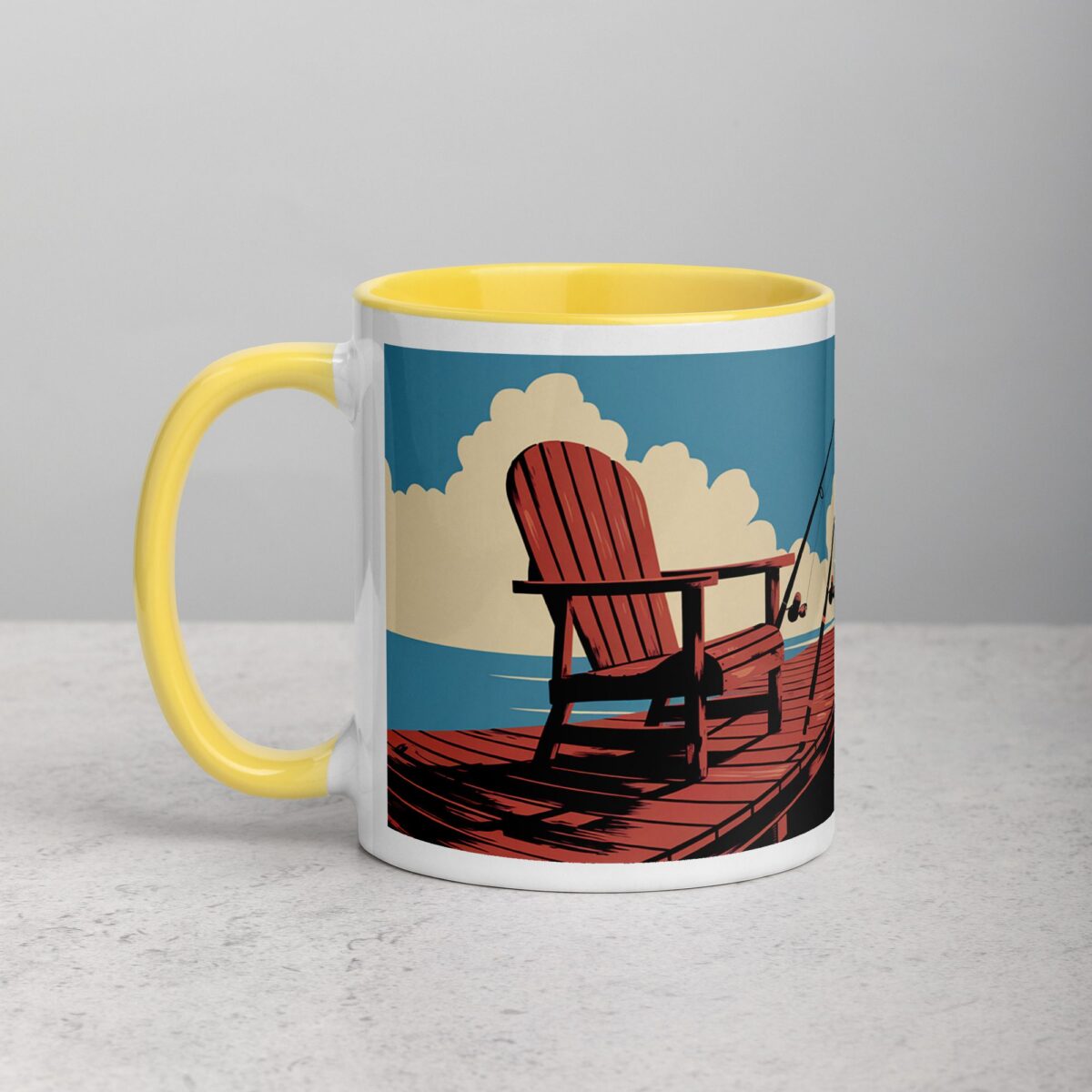 I Love Fishing Retro Coffee Mug & Tea Cup - Image 20