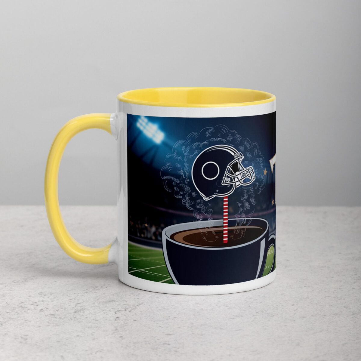 Touchdown Brews Football Coffee Mug - Image 20