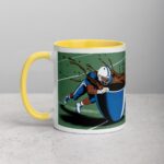 Tackle the Day with Coffee Football Mug - Image 20