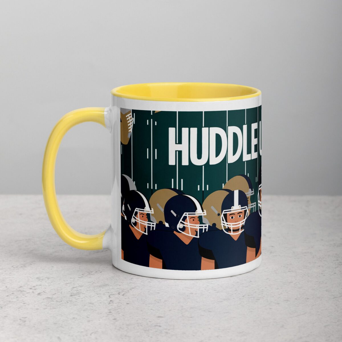 Huddle Up & Drink Football Coffee Mug & Tea Cup - Image 20