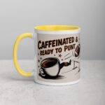 Caffeinated & Ready to Punt Football Mug - Image 20