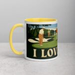 I Love Golf Retro Coffee Mug & Tea Cup - Image 20