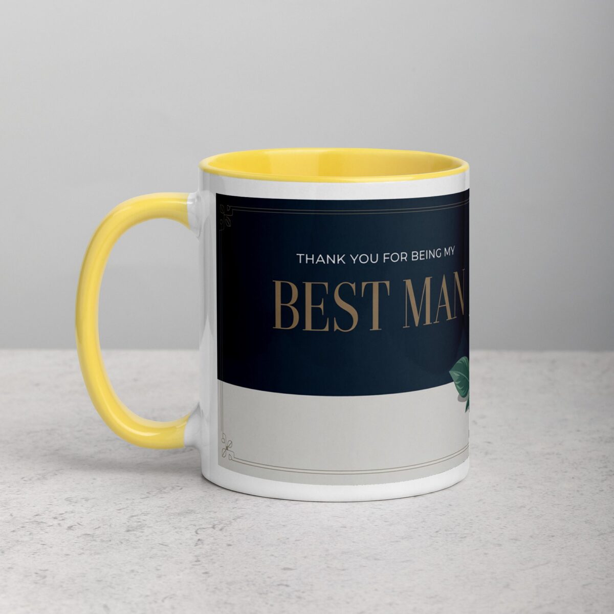 Sophisticated Thank You Best Man Coffee Mug & Tea Cup - Image 20