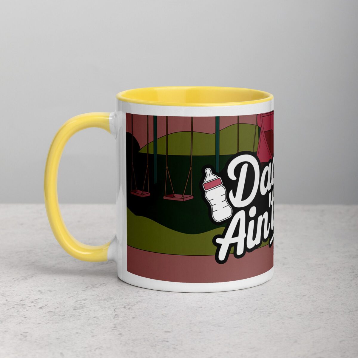 Daddin Ain't Easy  Coffee Mug & Tea Cup - Image 20