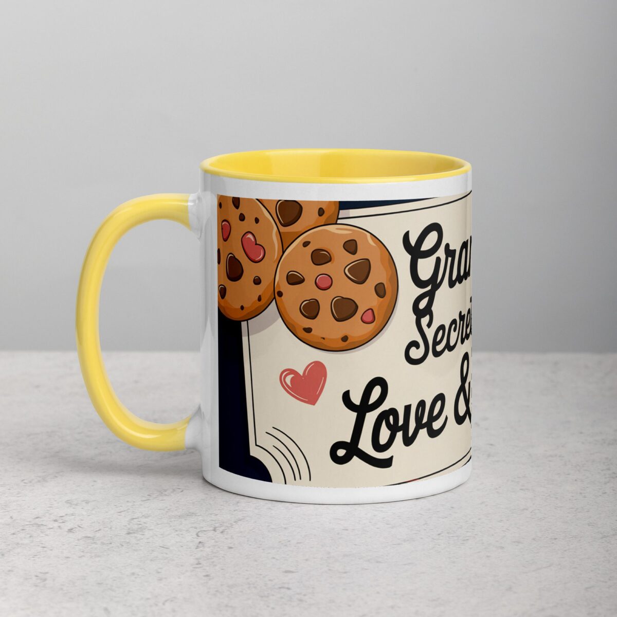 Grandma’s Secret Recipe: Love & Cookies Coffee Mug - Image 20