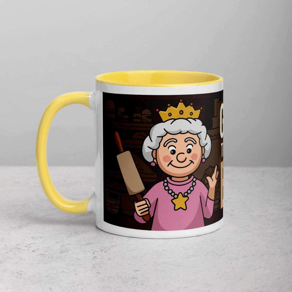 Grandma: The Legend, The Myth, The Baker Coffee Mug - Image 20