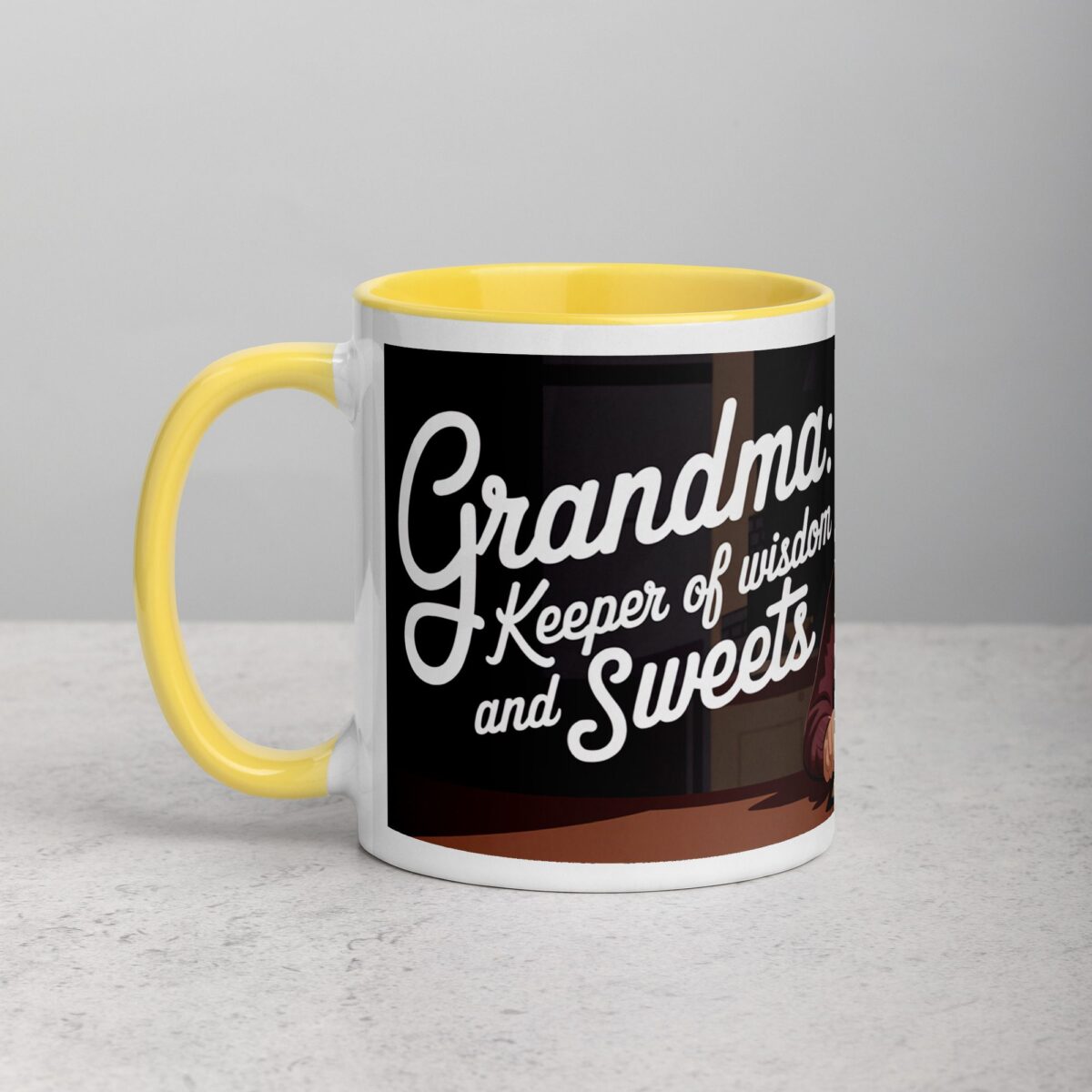 Grandma: Keeper of Wisdom and Sweets Coffee Mug - Image 20