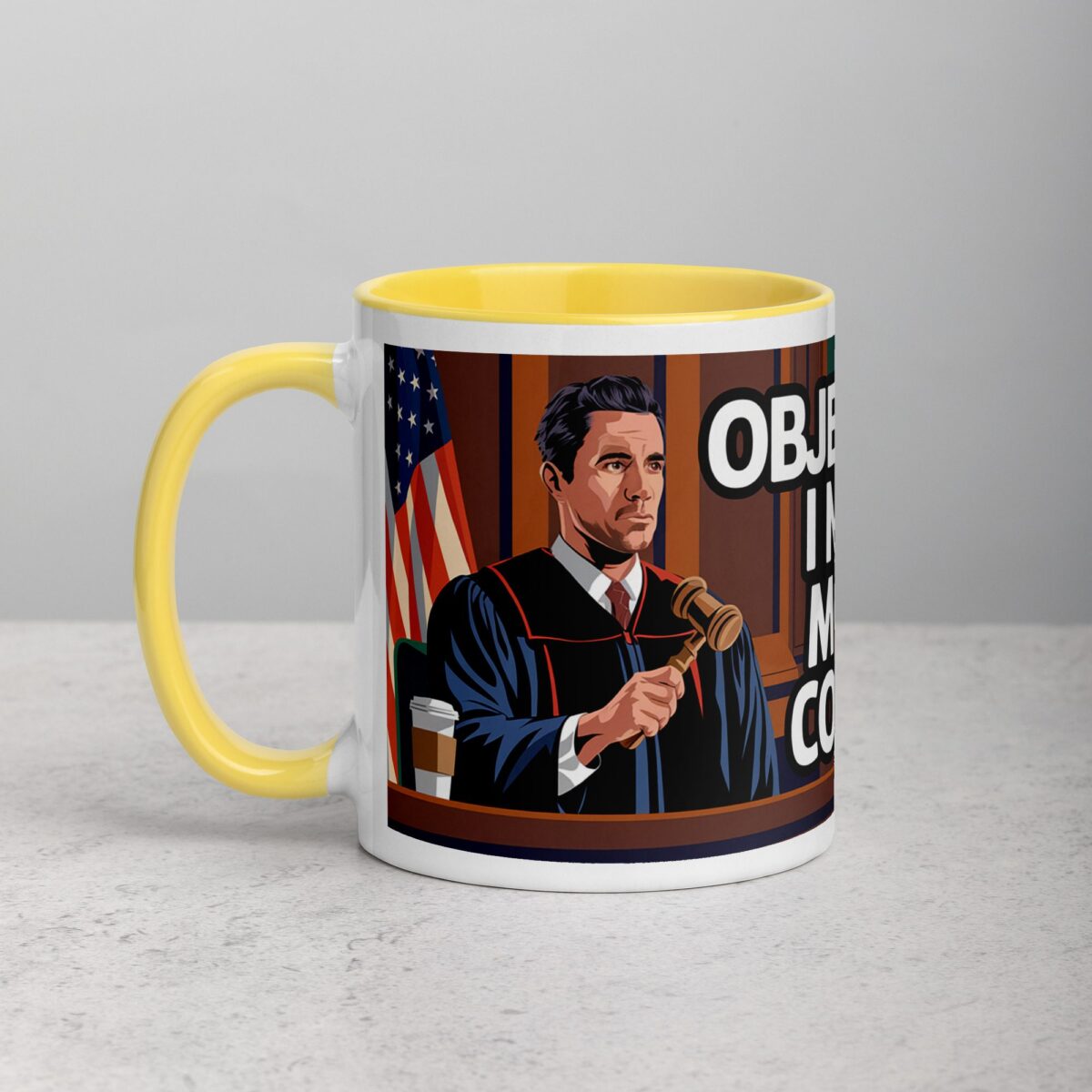 Objection! I Need More Coffee Lawyer Mug - Image 20