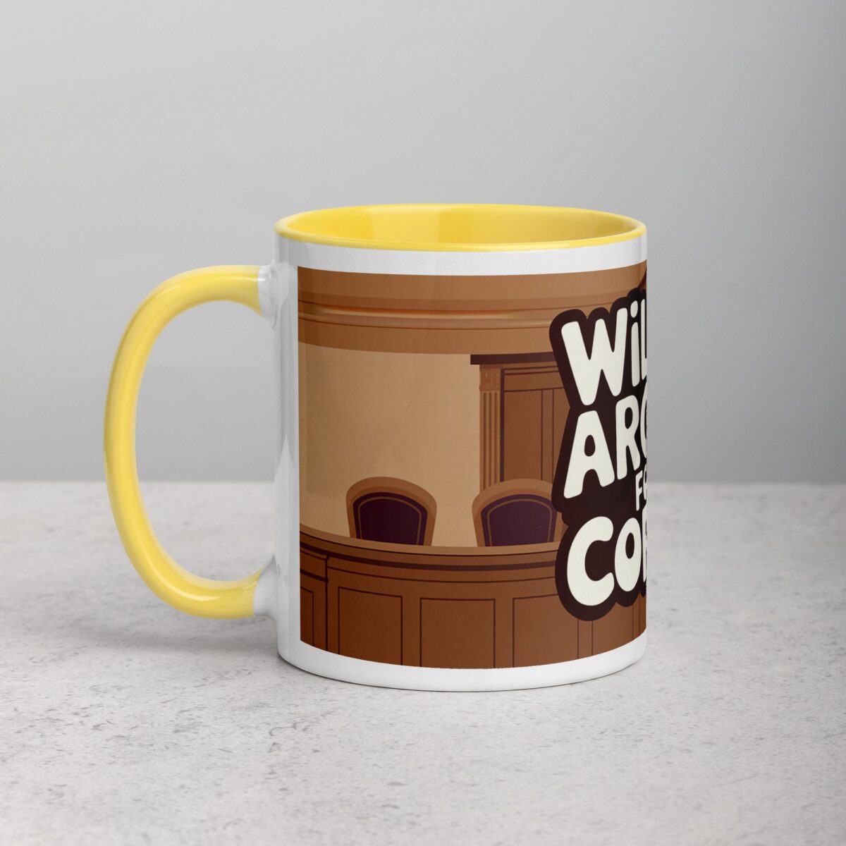 Will Argue for Coffee Lawyer Mug - Image 20