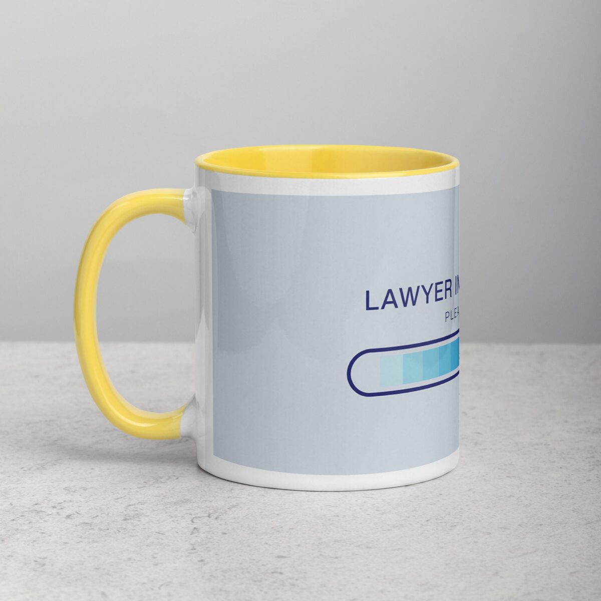 Lawyer in Progress, Please Wait Coffee Mug - Image 20