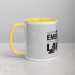 In Case of Emergency, Call a Lawyer Coffee Mug - Image 20
