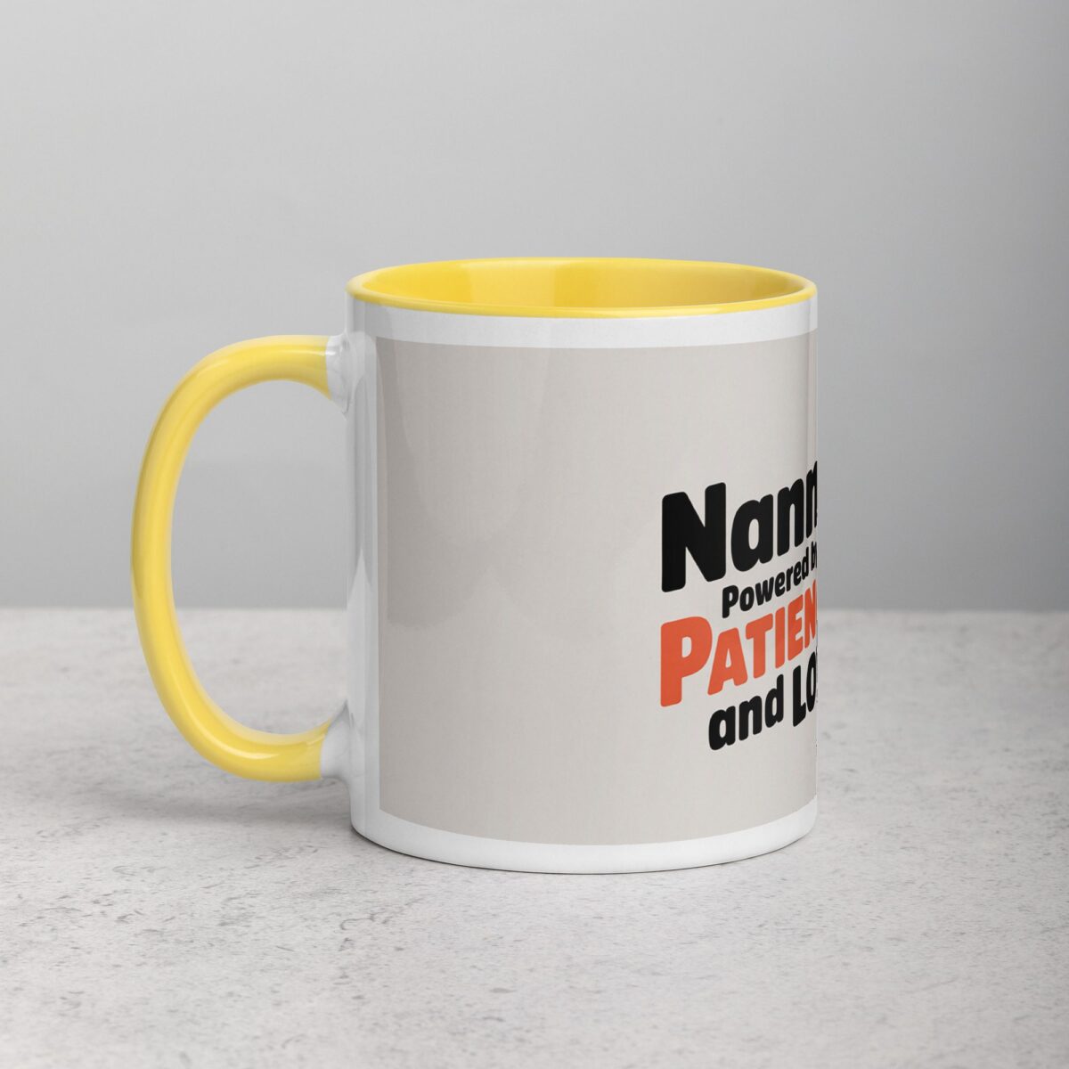 Nanny Life: Powered by Patience and Love Coffee Mug - Image 20
